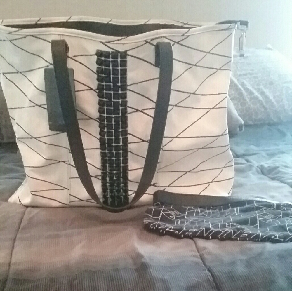 L.A.M.B. Large Tote W/ Detachable Coin Purse